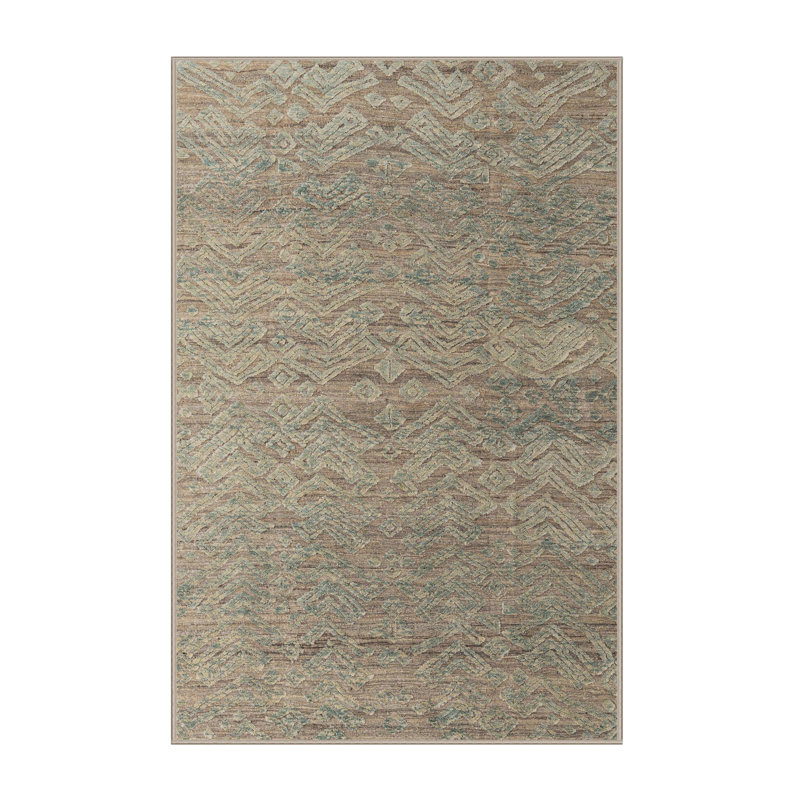 Abstract Indoor Rug, Runner 2' x 5'