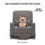 Fauteuil inclinable et pivotant Azizi-1340047150