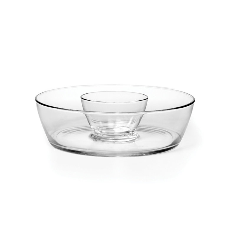 Napoli 11 in. 2-Piece Chip-n-Dip Bowl