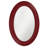 Busey Ribbed Oval Framed Accent Mirror-517196539