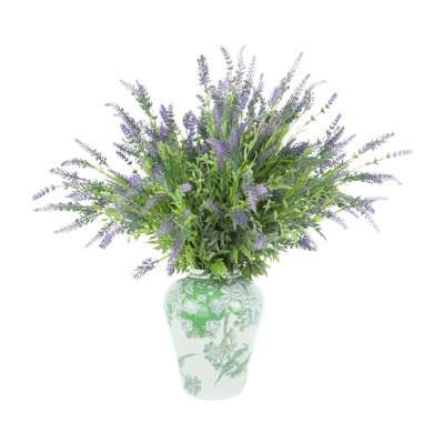 Faux Floral in Pot
