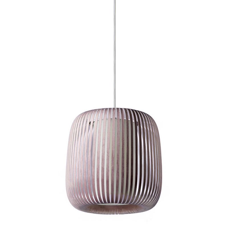 Luminaire suspendu sphérique unique à 1 lumière Venus, Frêne