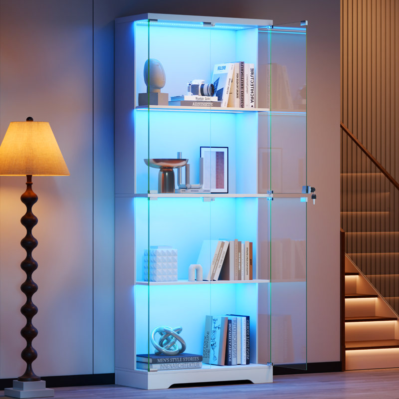 Display Cabinet, White
