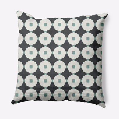 Geometric Reversible Throw Pillow