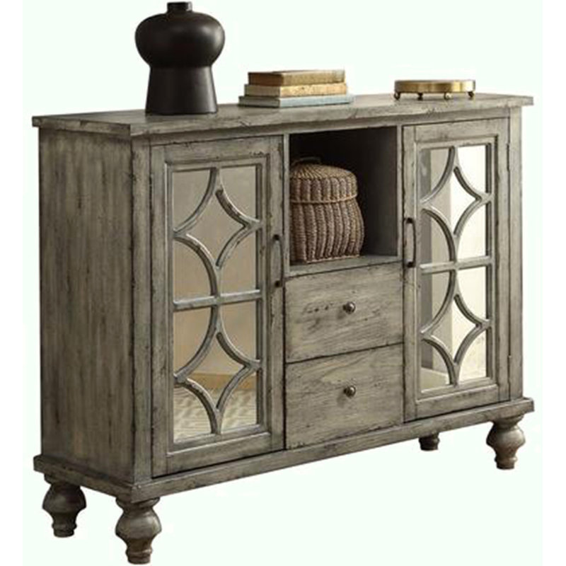 Console Table in Weathered Gray