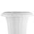 Plastic Urn Planters, 15.74 x 26.4 Inch, White Classic Flower Pots Front Porch Planters, Indoor & Outdoor Vase for Wedding, Party, Event, Home, Stage, Garden, Balcony, Patio Decoration-1368267096-1368267099