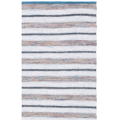 Gavankar Flat Weave Cotton Striped Rug