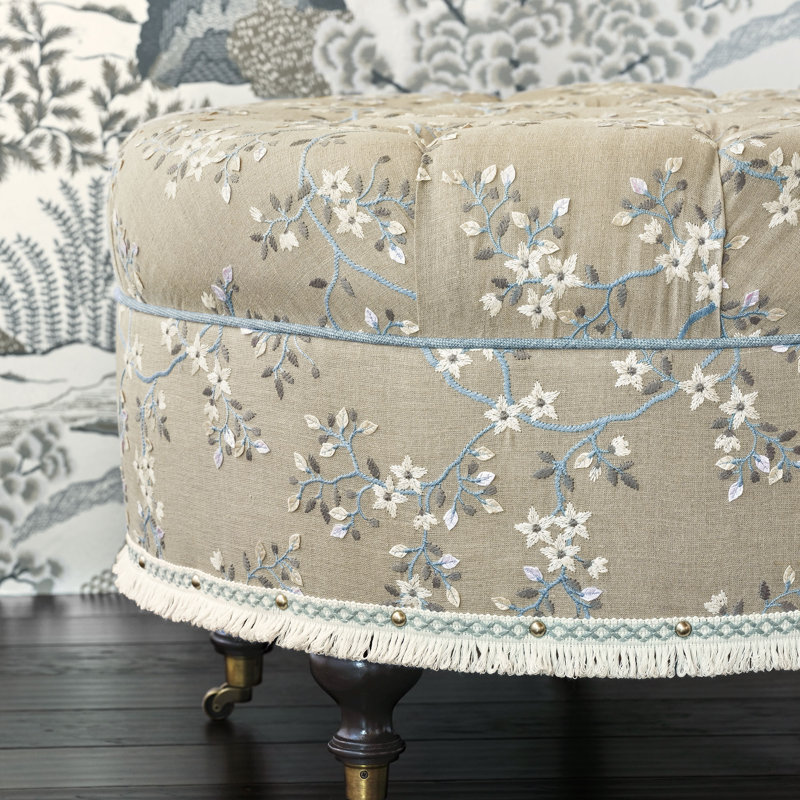 Amberlynn Round Ottoman