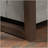 Narrow Space-Efficient Bookcase, 2 Locking Drawers