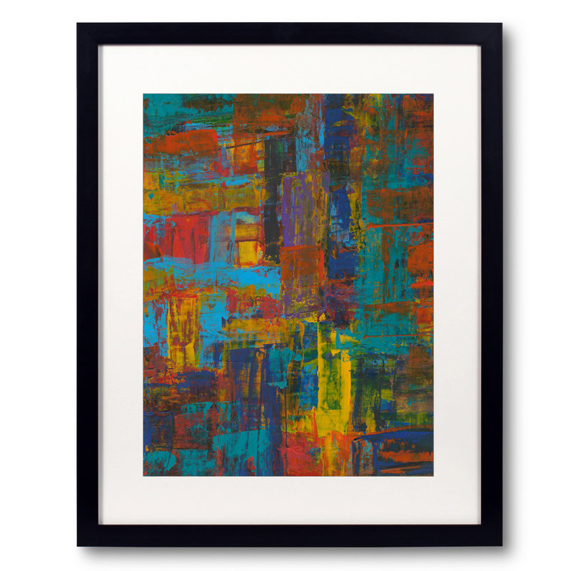 Abstract Composition 737 Print by Angel Estevez, 20" H x 16" W
