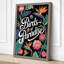 Birds of Paradise Botanical - Wrapped Canvas-130837377-130837385