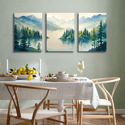 3 Piece Wrapped Canvas Print
