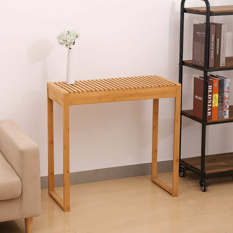 Console en bois massif 31,5 po Azzitta