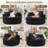 Oversized Barrel Chair – Corduroy, Compression-Molded Foam, Swivel-539385117