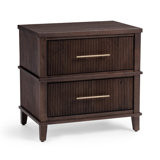 Westlake 2-drawer Mango Wood Nightstand