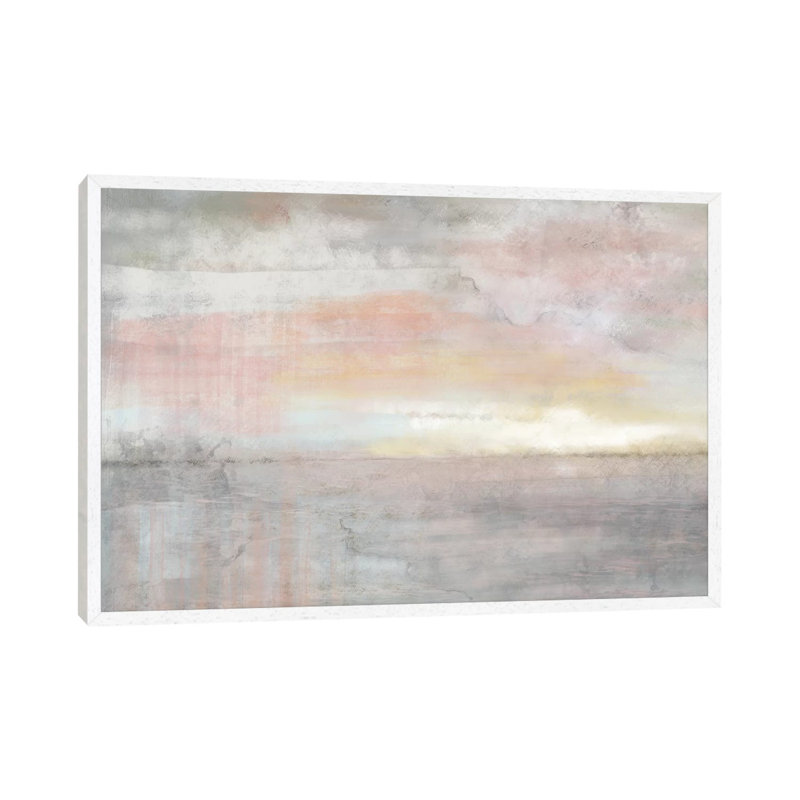 Early Morning by Nan - Painting on Canvas, 101.6 cm H x 66.04 cm W, White Framed