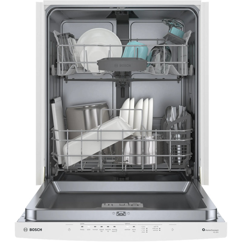 300 Series 24" 46 dBA Dishwasher, White