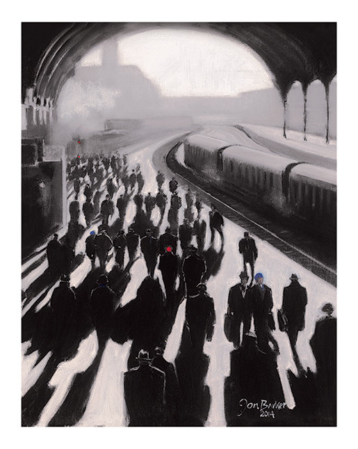 Jon Barker - Painting, Paper