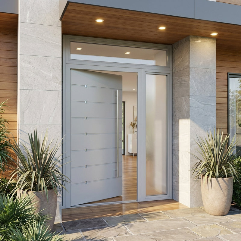 Mai Iron Pivot Door