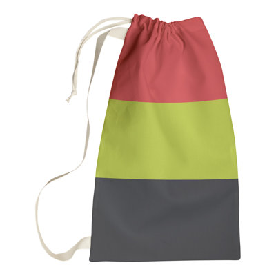 Toronto Fabric Laundry Bag with Handles