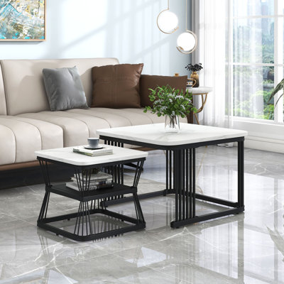 Bassil Square Nesting Side Tables