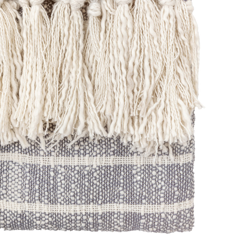 Gallery Direct Milly Stripe Throw, Ink