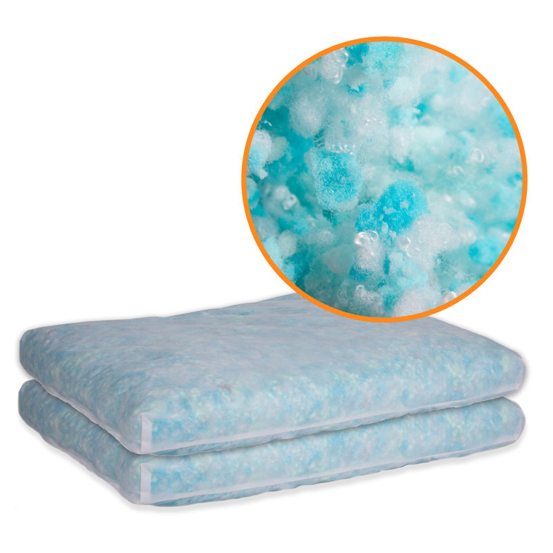Coussin Christenia, Très grand (l 38 po x P 28 po x H 3 po), Très grand (71 à 90 lb)