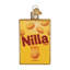 Ornement d'arbre en verre soufflé, Nilla Wafers