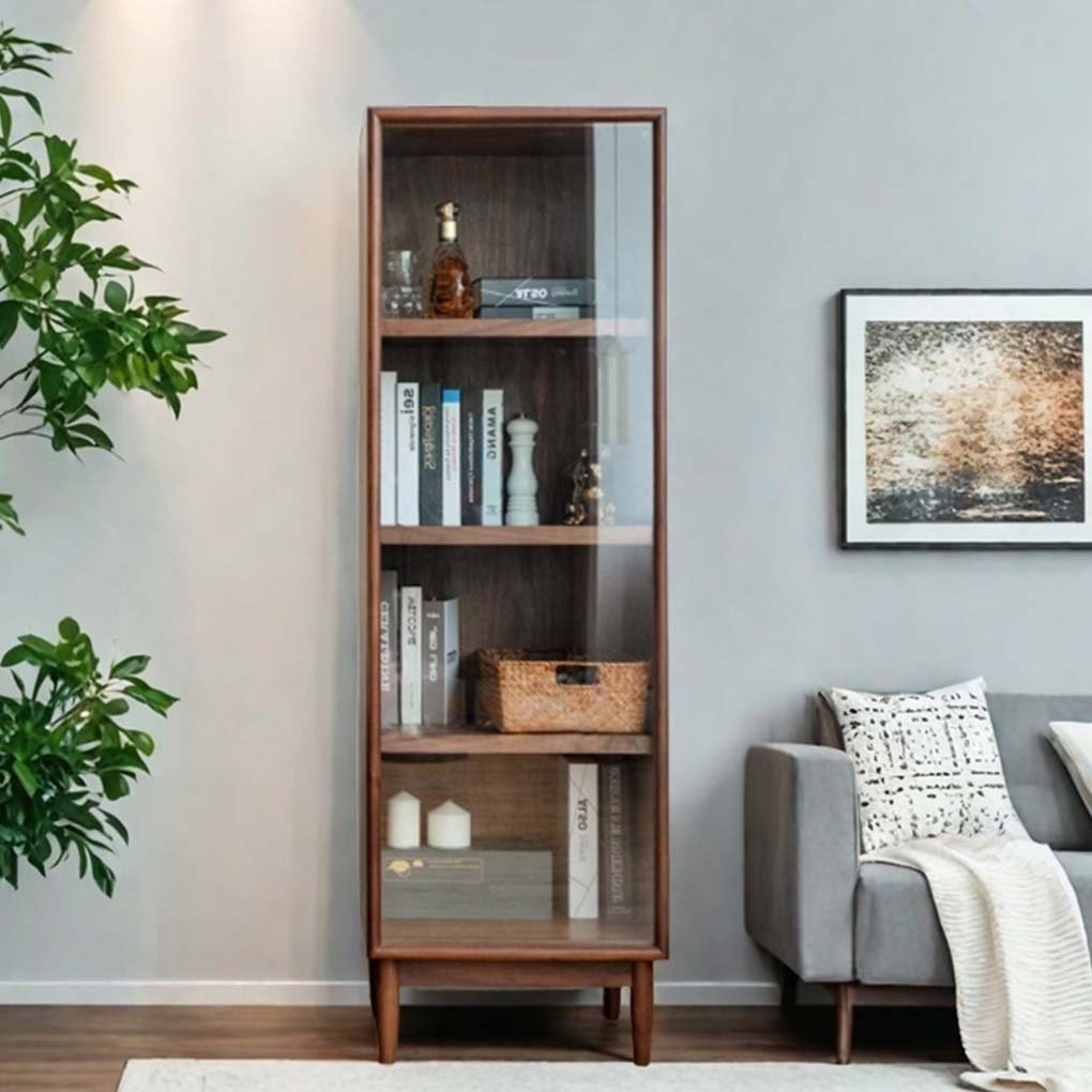 Joy Reading Simple single door standard bookcase | Wayfair