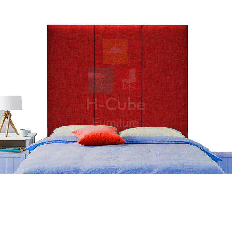 Alton Upholstered Headboard, Red, Single (3')