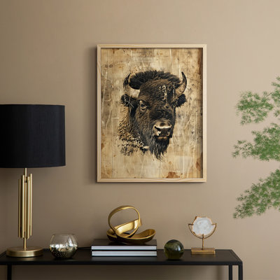 ANIMALS Series CDXCV, reproduction encadrée - bois massif