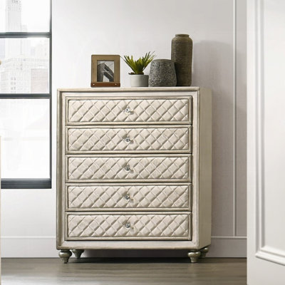 Izaeh 41 W 5  Drawer Dresser