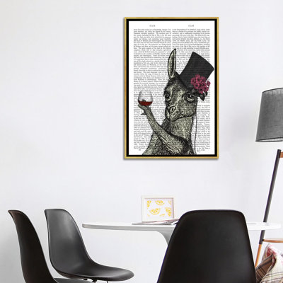 «Llama Lush II» par Fab Funky - impression d'art graphique