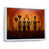Cadre flottant blanc