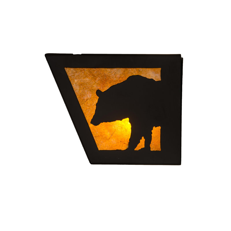 Rustic Lodge 4 - Light Bath Bar, Oil Rubbed Bronze