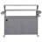 Kitchen Island with Raised Shelf-2126274783
