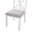 Ensemble de table de salle à manger extensible pour 4 personnes avec 4 chaises rembourrées-29702728