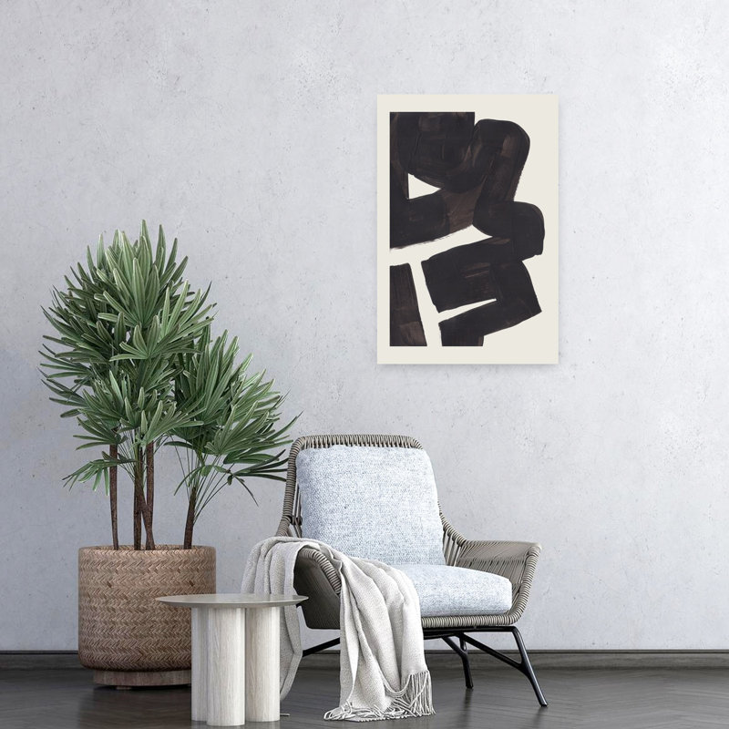 Art contemporain, art contemporain abstrait, H 24 po x l 16 po