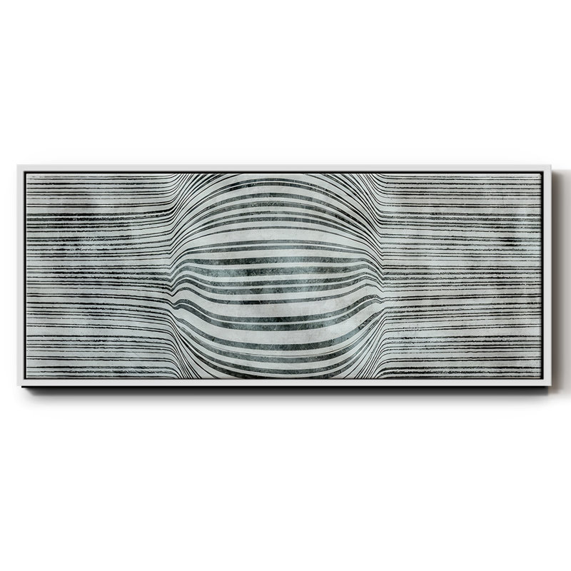 Forme voluptueuse - Framed Canvas, 24" H x 60" W