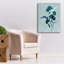 «Epic Graffiti» «Dry Blue Flowers 2» par Sabrina Balbuena, art mural sur toile, 26 po x 34 po-1851297324