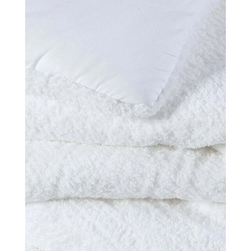 Snug Comforter, King Comforter, Clear White