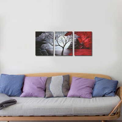 3 Piece Wrapped Canvas Print