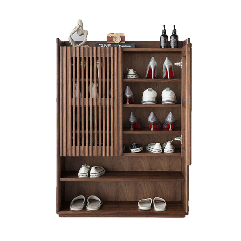armoire à chaussures avec grille