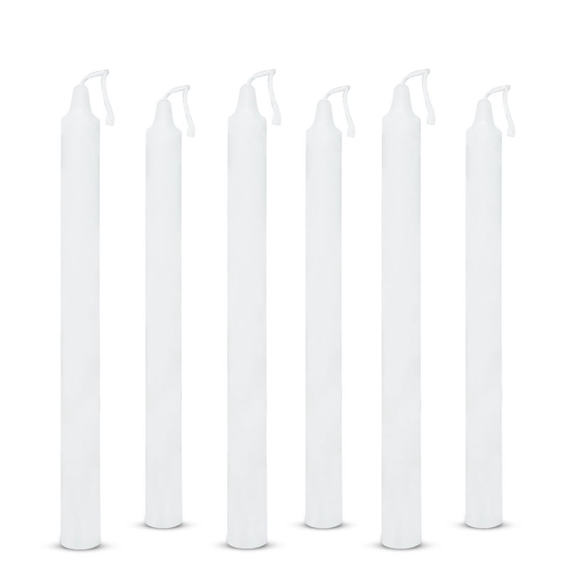 Unscented Taper Candle