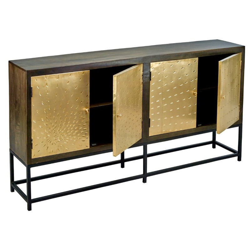 Balhi 80 " W Mango Solid Wood Sideboard