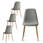 Folmar 19.5" Seat Height Upholstered Full Back Side Chair