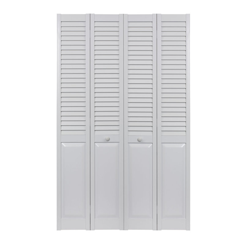 Porte pliante en PVC Seabrooke, 64" x 80", 2