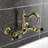 Kingston Brass Duchess Double-Handle 2-Hole Wall-Mount Bridge Kitchen Faucet-93676316
