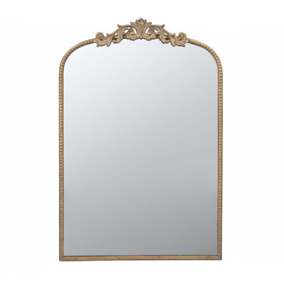 Classic Design Mirror with and Baroque Inspired Frame