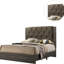 Structure de lit contemporaine 1pc-21382581